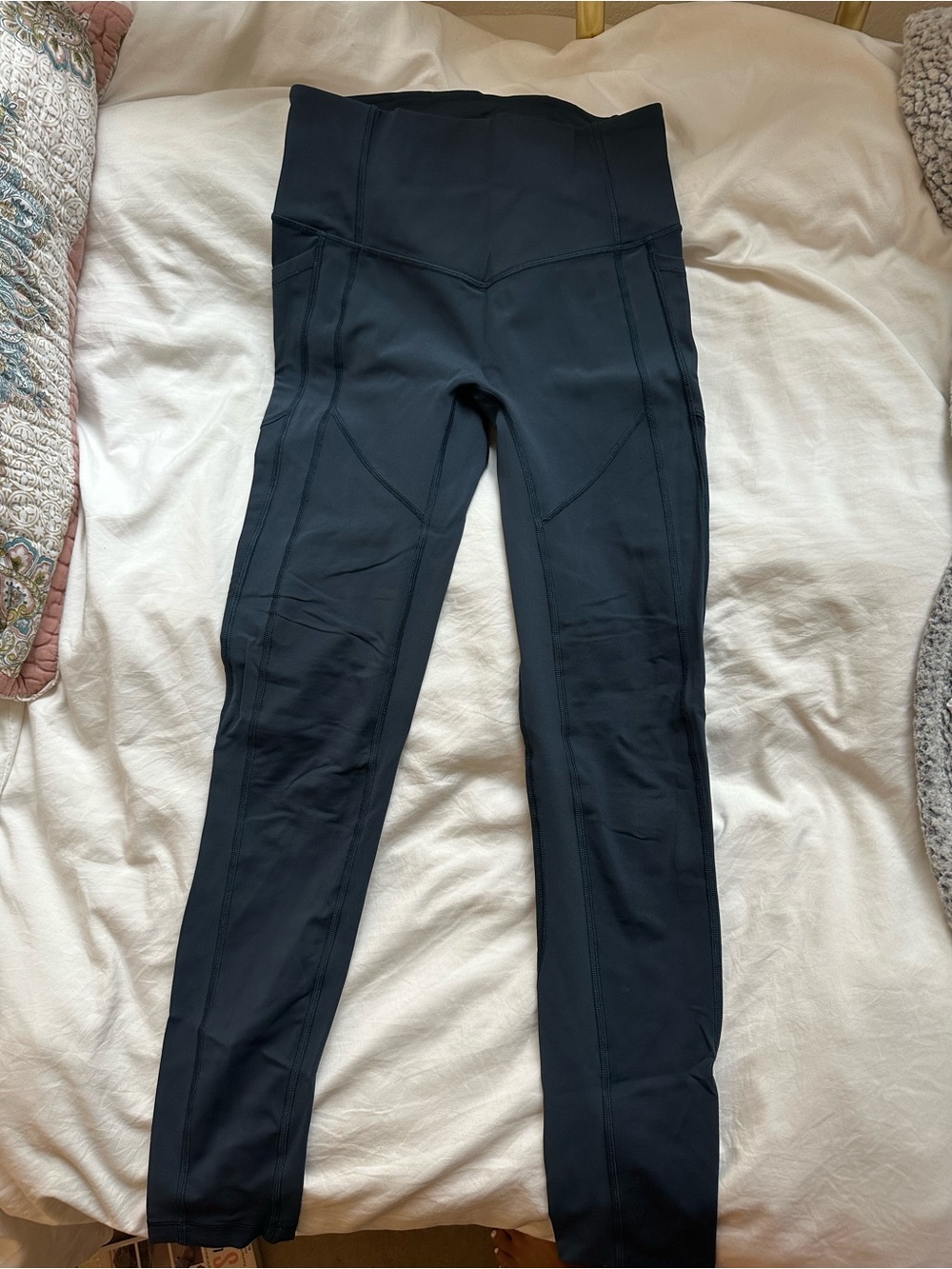 Lululemon High-Waist Harbor blue Womens Active Leggings